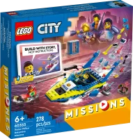 Photo de Lego City 60355 - Missions des détectives de la police sur leau