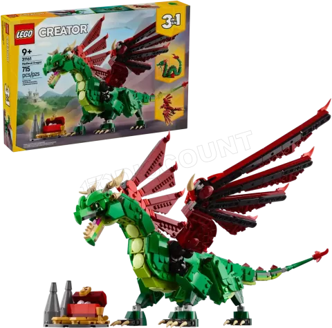 Photo de Lego Creator 31161 - Le dragon médiéval