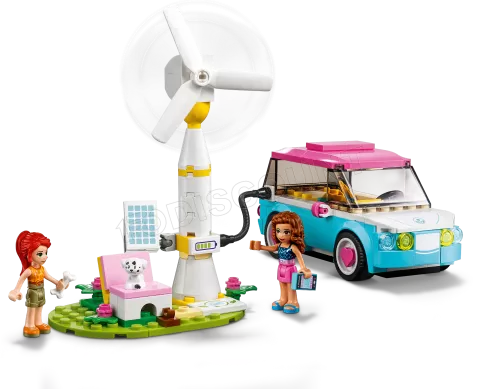 Photo de Lego Friends 41443 - La voiture électrique d'Olivia
