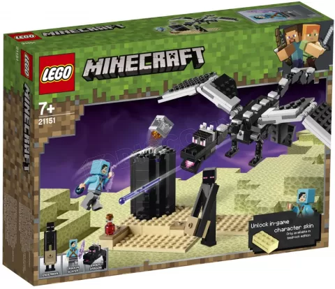 Photo de Lego Minecraft 21151 - La Bataille de l'End
