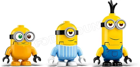 Photo de Lego Minions 75551 - Les maxi-figurines Minions et leurs repaires
