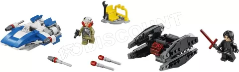 Photo de Lego Star Wars 75196 - Microfighter A-Wing vs. Silencer TIE