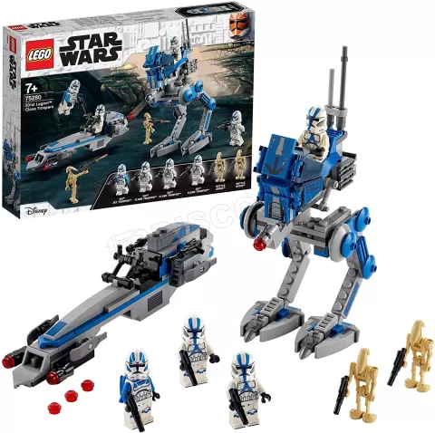 Photo de Lego Star Wars 75280 - Les Soldats Clones de la 501ème légion
