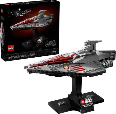 Photo de Lego Star Wars 75404 - Le transport dassaut de classe Acclamator