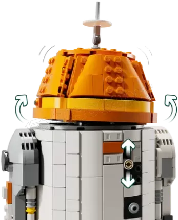 Photo de Lego Star Wars 75416 - Le droïde astromécano Chopper (C1-10P)