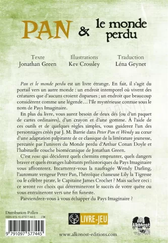 Photo de Livre - Jeu : Pan et le monde perdu