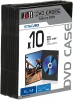 Photo de Lot de 10 Boites DVD Slim T'nB (Noir)