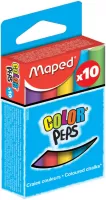 Photo de Lot de 10 Craies Maped Color'Peps(Coloris Variées)