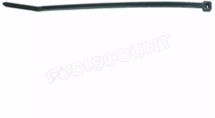 Photo de Lot de 100 Colliers plastique/Serre câble - 200x3,5mm (Noir)