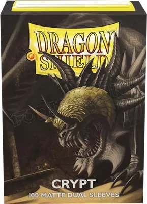 Photo de Lot de 100 Sleeves Dragon Shield Dual Matte (Crypt)