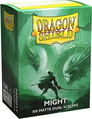 Photo de Lot de 100 Sleeves Dragon Shield Dual Matte (Might)