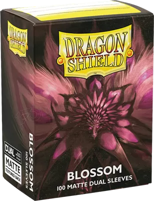 Photo de Lot de 100 Sleeves Dragon Shield Matte (Blossom)