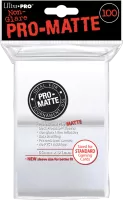 Photo de Lot de 100 Sleeves Ultra Pro Pro-Matte Format Standard 66x91mm (Blanc)