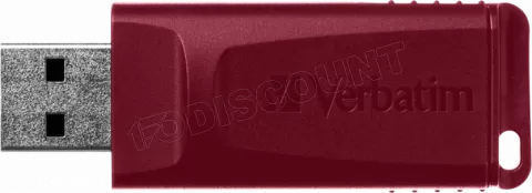 Photo de Lot de 2 Clés USB 2.0 Verbatim Slider - 32Go (Bleu/Rouge)