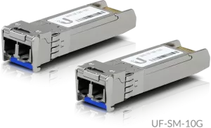 Photo de Lot de 2 Modules SFP+ Ubiquiti U Fiber 10Gbps