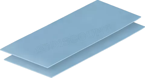 Photo de Lot de 2 Pads thermiques Arctic TP-3 200x100x0,5mm (Bleu)