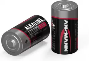 Photo de Lot de 2 piles Alcaline Ansmann Red Line 1,5V (LR14)