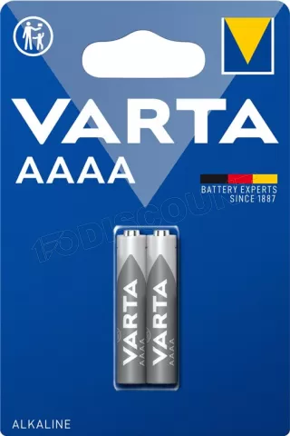 Photo de Lot de 2 piles Alcaline Varta Special type LR61 (AAAA) 1,5V