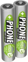Photo de Lot de 2 piles rechargeables Ansmann type AAA 1,2V - 550 mAh (LR3)