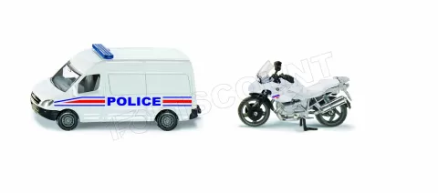 Photo de Lot de 2 véhicules de Police Siku
