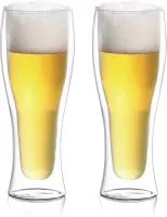 Photo de Lot de 2 Verres à bière double paroi Faubourg Dublin 48cl (Transparent)