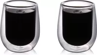 Photo de Lot de 2 Verres double paroi Faubourg Lyon 8cl (Transparent)