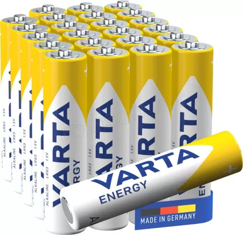 Lot de 24 piles Alcaline Varta Energy type AAA (LR03) 1,5V à prix bas