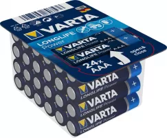 Photo de Lot de 24 Piles Alcaline Varta High Energy AAA 1,5V (LR03)