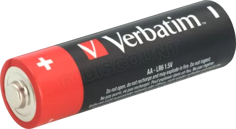 Photo de Lot de 24 piles Alcaline Verbatim Premium type AA (LR6) 1,5V