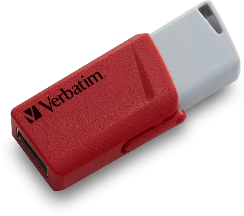 Photo de Lot de 3 Clés USB 3.2 Verbatim Store'N'Click - 16Go (Rouge/Bleu/Jaune)