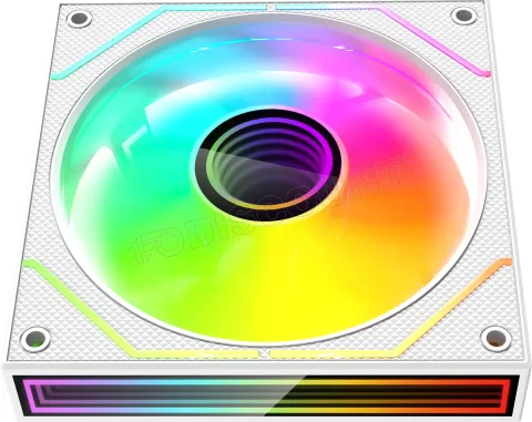 Photo de Lot de 3 Ventilateurs boitier Mars Gaming MF-3DProKit RGB - 12cm (Blanc)