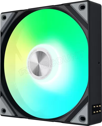 Photo de Lot de 3 Ventilateurs boitier Tryx Rota SL Reverse RGB - 12cm (Noir)