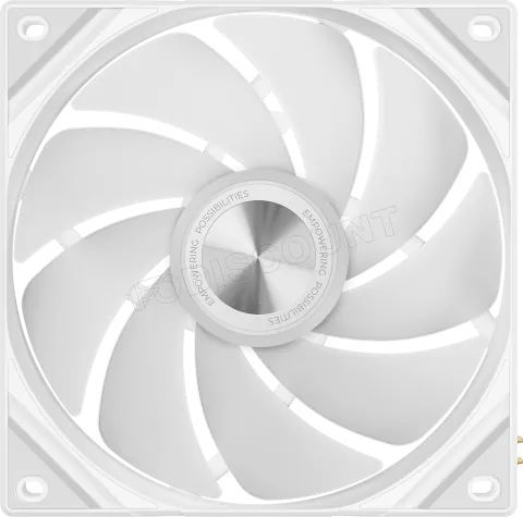 Photo de Lot de 3 Ventilateurs boitier Tryx Rota SL RGB - 12cm (Blanc)