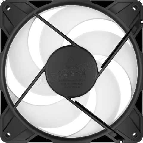 Photo de Lot de 3 Ventilateurs de boitier Arctic P14 Pro Reverse RGB - 14cm (Noir)