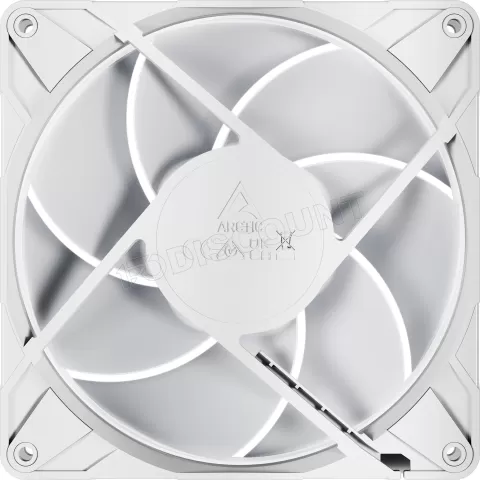 Photo de Lot de 3 Ventilateurs de boitier Arctic P14 Pro RGB - 14cm (Blanc)