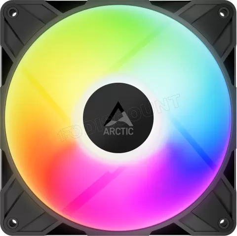 Photo de Lot de 3 Ventilateurs de boitier Arctic P14 Pro RGB - 14cm (Noir)