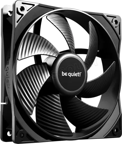 Photo de Lot de 3 Ventilateurs de boitier be quiet! Pure Wings 3 PWM - 12cm (Noir)