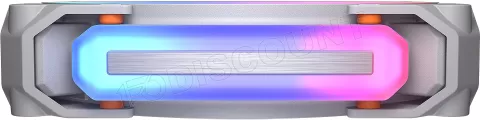 Photo de Lot de 3 Ventilateurs de boitier Cougar Apolar RGB - 12cm (Blanc)