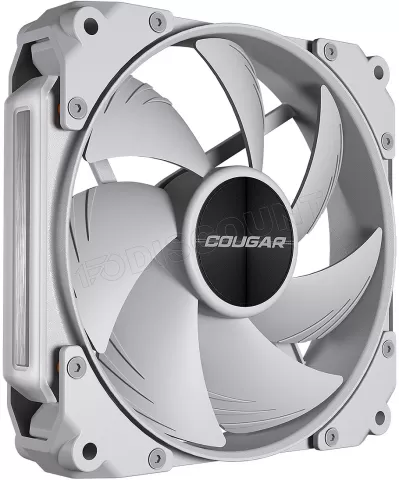 Photo de Lot de 3 Ventilateurs de boitier Cougar Apolar RGB - 12cm (Blanc)