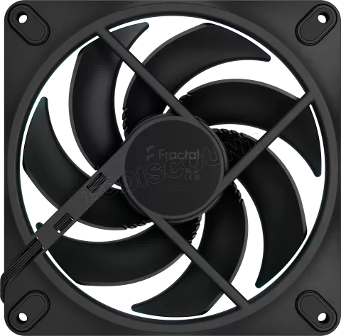 Photo de Lot de 3 Ventilateurs de boitier Fractal Design Momentum RGB - 14cm (Noir)