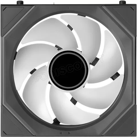 Photo de Lot de 3 Ventilateurs de boitier Lian Li Uni Fan SL-Infinity Flex RGB - 12cm avec contrôleur (Noir)