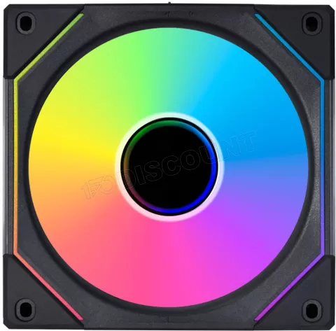 Photo de Lot de 3 Ventilateurs de boitier Lian Li Uni Fan SL-Infinity RGB - 12cm (Noir)