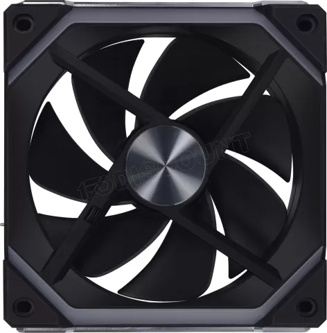 Photo de Lot de 3 Ventilateurs de boitier Lian Li Uni Fan SL V2 RGB - 12cm (Noir)