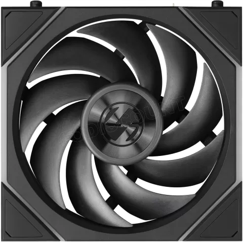 Photo de Lot de 3 Ventilateurs de boitier Lian Li Uni Fan TL Flex RGB - 12cm avec contrôleur (Noir)