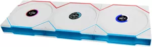 Photo de 3x Uni Fan TL120W LCD Blanc
