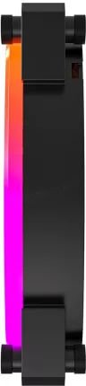 Photo de Lot de 3 Ventilateurs de boitier Montech AX120 RGB - 12cm (Noir)