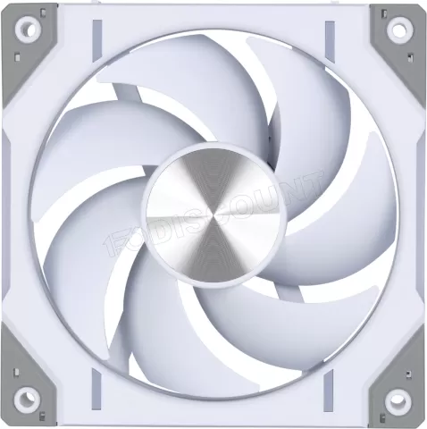 Photo de Lot de 3 Ventilateurs de boitier Phanteks D30 Regular Airflow RGB - 12cm (Blanc)