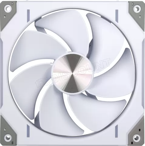 Photo de Lot de 3 Ventilateurs de boitier Phanteks D30 Reverse Airflow RGB - 14cm (Blanc)