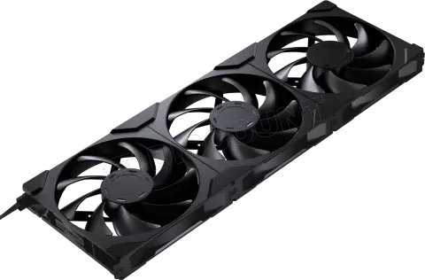 Photo de Lot de 3 Ventilateurs de boitier Phanteks M25 Gen2 - 14cm (Noir)