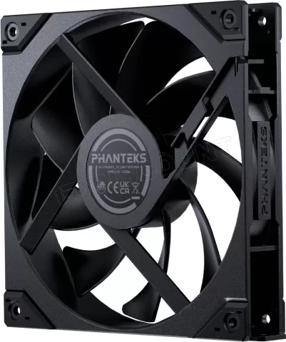 Photo de Lot de 3 Ventilateurs de boitier Phanteks M25 Gen2 - 14cm (Noir)